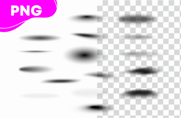 Shadows PNG Bundle