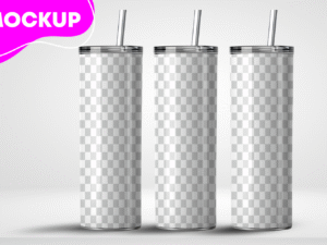 Free 20 oz Tumbler Mockup with 5 Diffrent Backgrounds